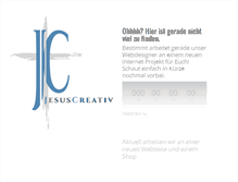 Tablet Screenshot of jesuscreativ.com